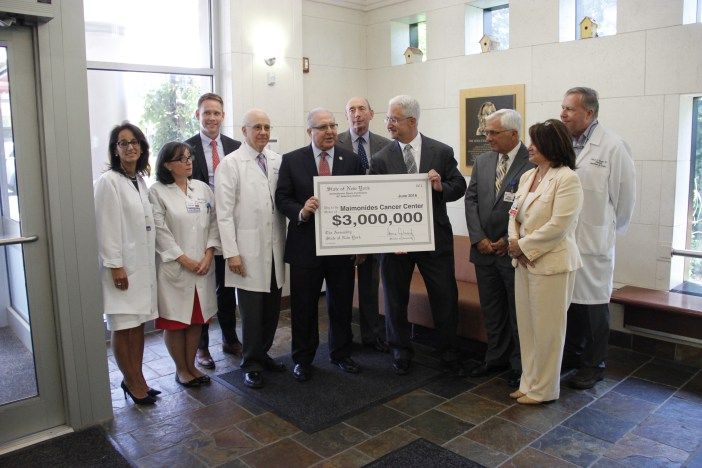 Cymbrowitz Gives Maimonides $3 Million For Cancer-Fighting Equipment