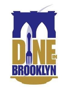 The new logo of Dine In Brooklyn. (Courtesy the Brooklyn Borough President's office.)