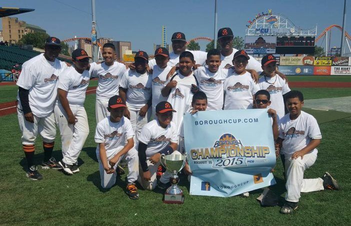 The Bonnie Seals with their 2015 Borough Cup Championship 