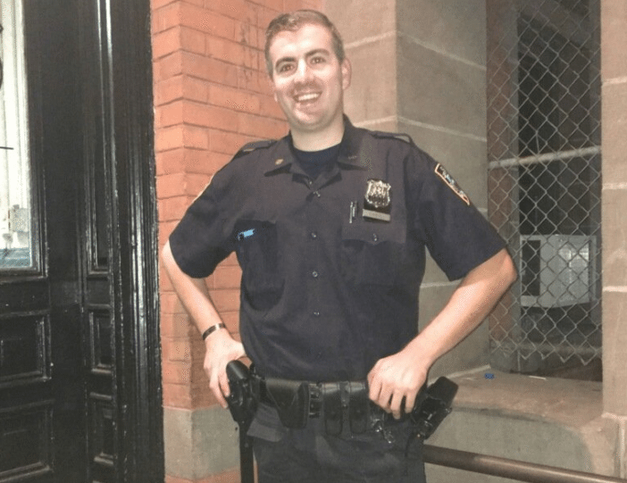 NYPD Officer Christopher O’Neil from Fort Greene's 88th Precinct. (Courtesy: 88th Precinct / Twitter) 