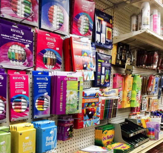 Inside Scribbles supply store. (Courtesy: Ashley C. / Yelp) 