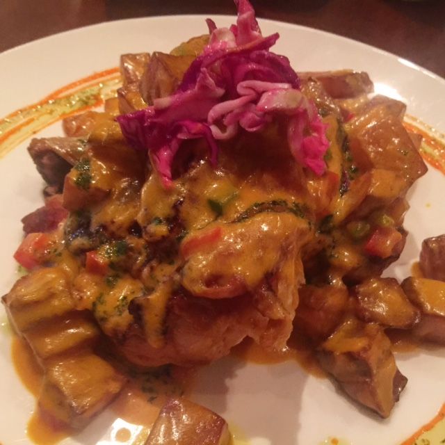 Pollo adobado. (Courtesy Fort Greene Focus/Justin Fox)