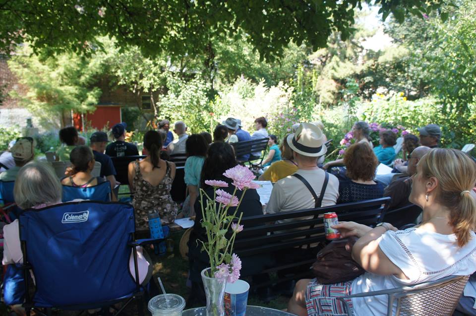 Poetry Reading And Live Drumming This Weekend At The Community Garden