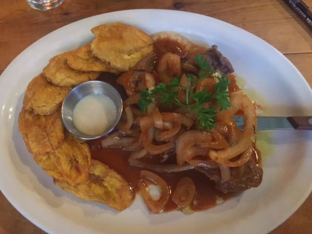 Bistec Encebollado (Courtesy Fort Greene Focus/Justin Fox)