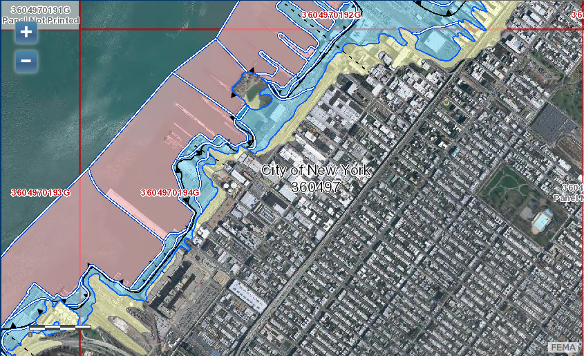 Preliminary FEMA Flood Maps & What They Show About Sunset Park