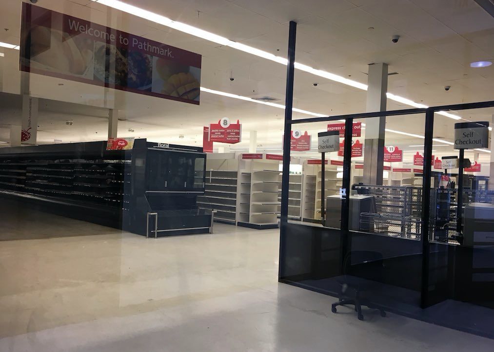 empty former pathmark