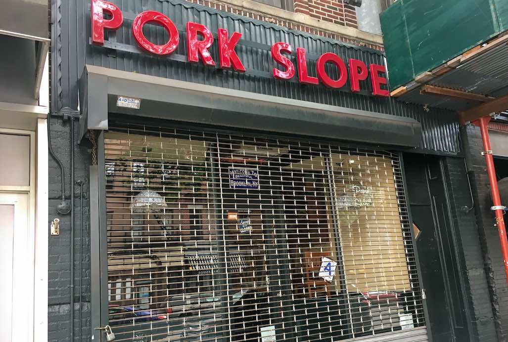pork slope closed