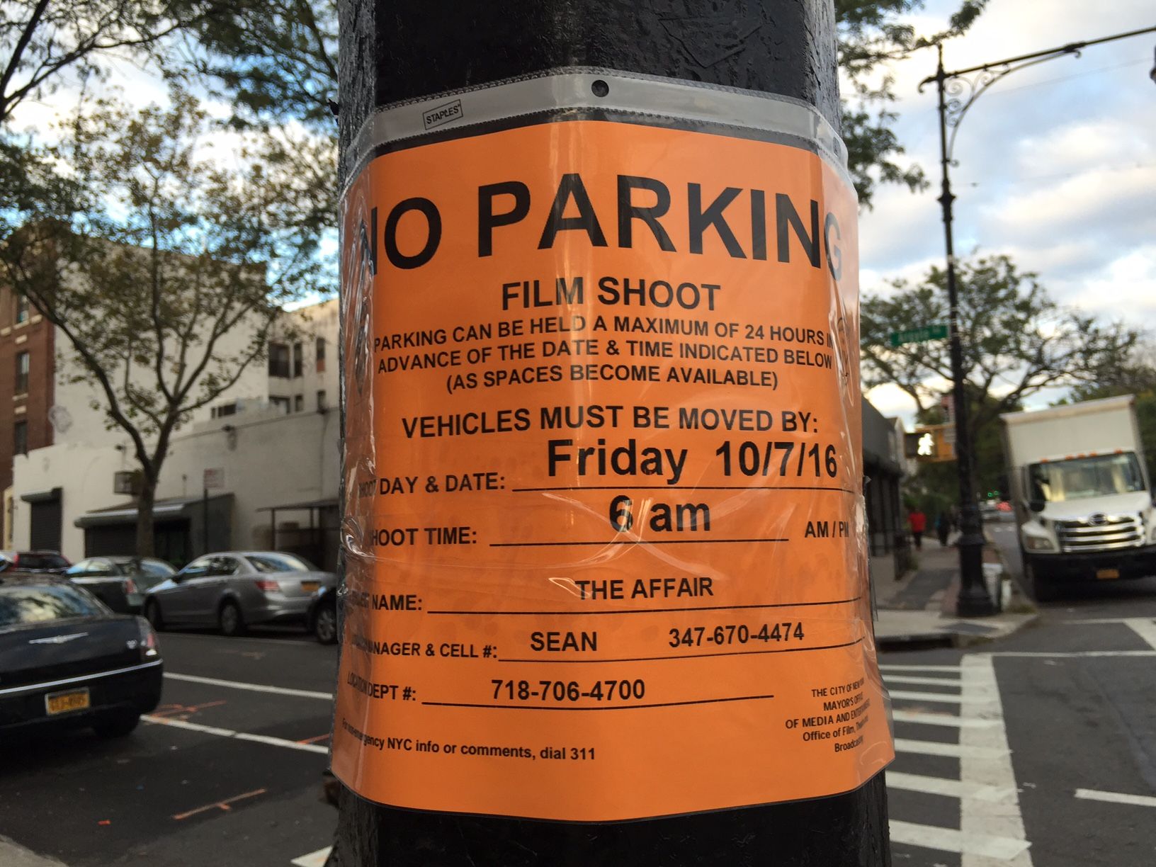 ‘The Affair’ Is Back, Filming On Church Avenue This Friday
