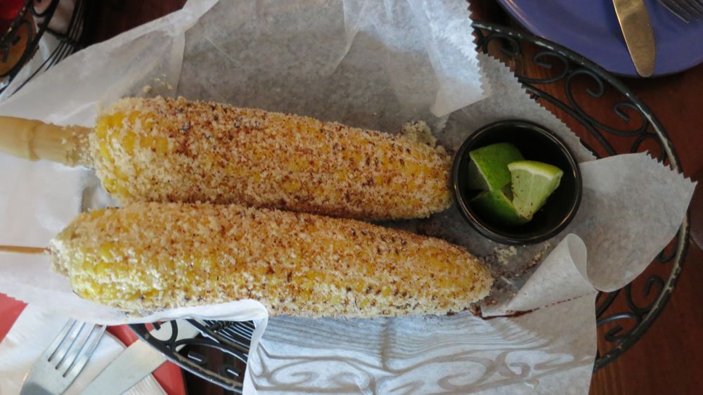 The street corn appetizer. Photo by Hannah Frishberg