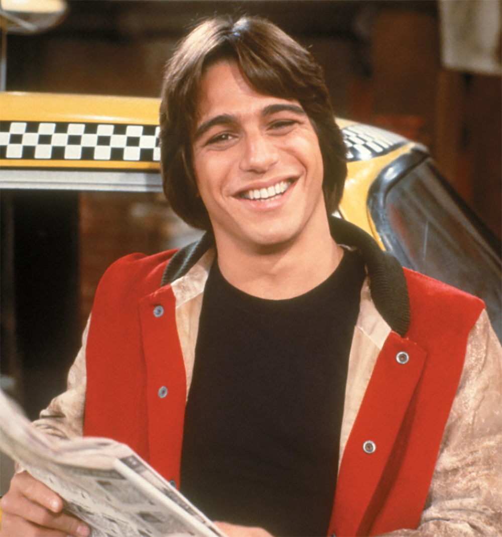 Tony Danza back in his Taxi days.
