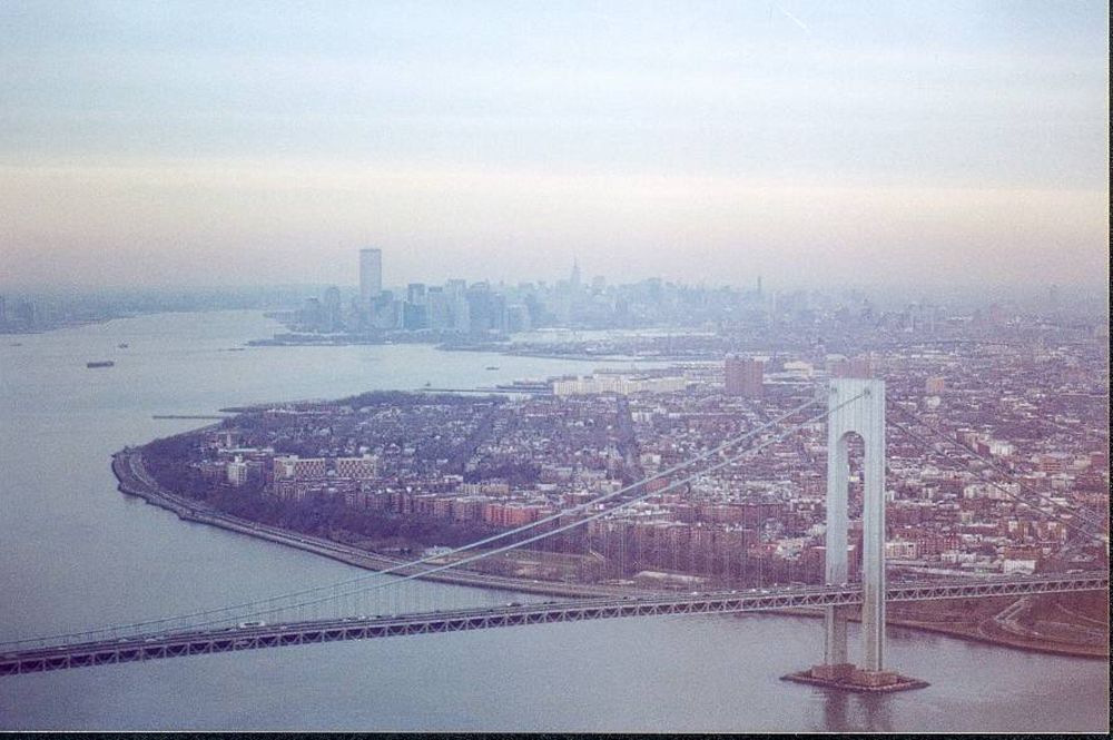 An oldie but a goodie. The Verrazano in 2005. Photo via Wikipedia