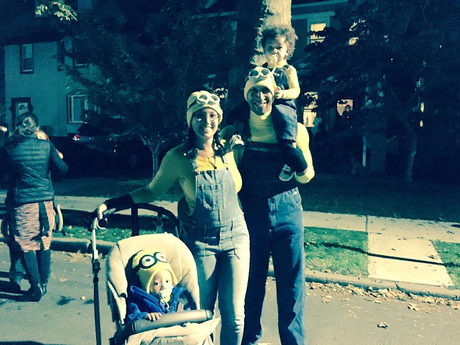 Minion family (Photo by Ditmas Park Corner)