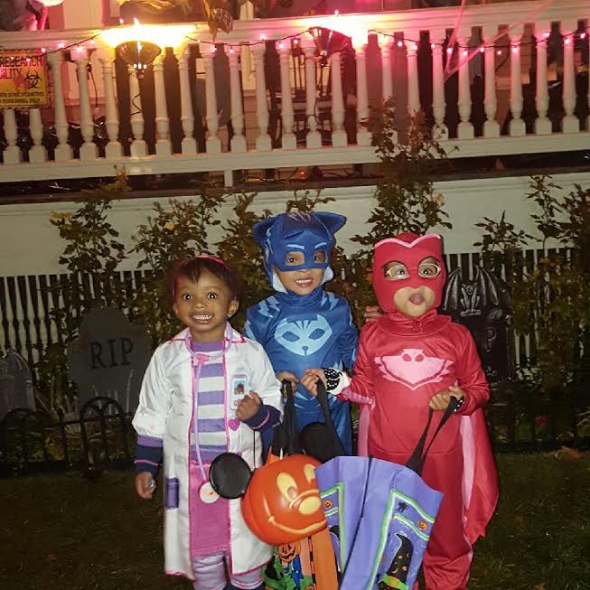 Trick or treat trio! (Photo by Nataly Laforest)