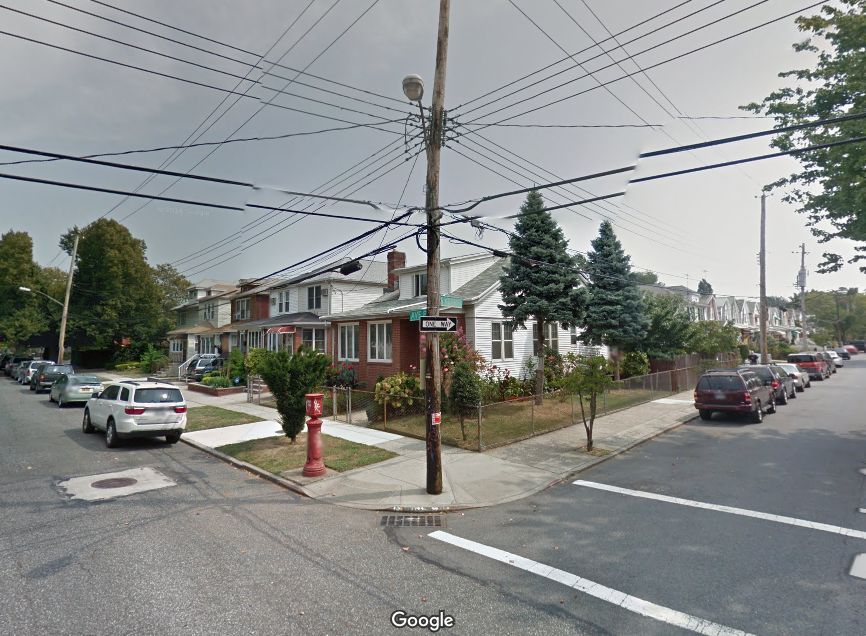 Corner of Avenue P and Ryder Street. Photo via Google Maps.