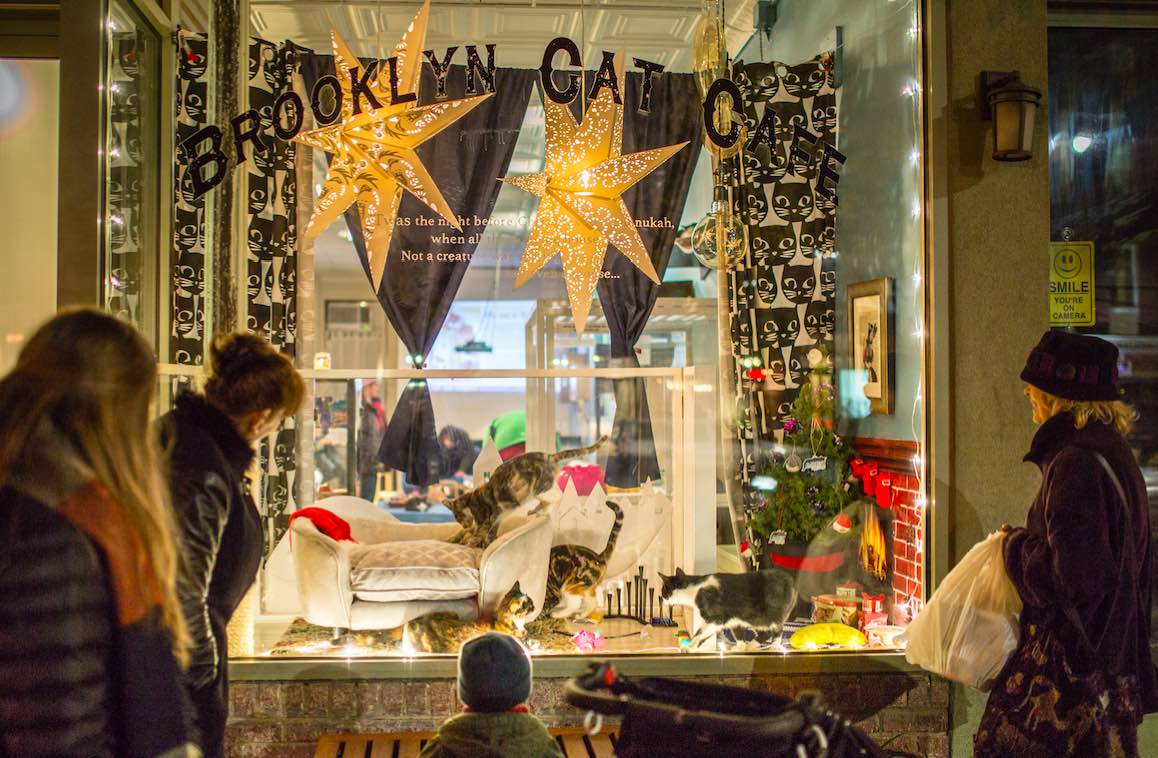 Atlantic Avenue Merchants Deck Out Windows for Annual Holiday Competition