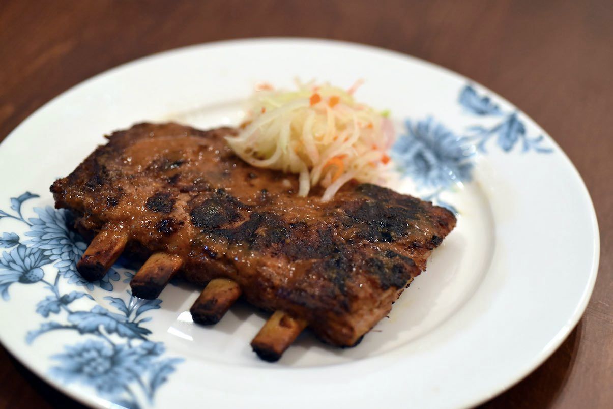 Grilled Spare Ribs