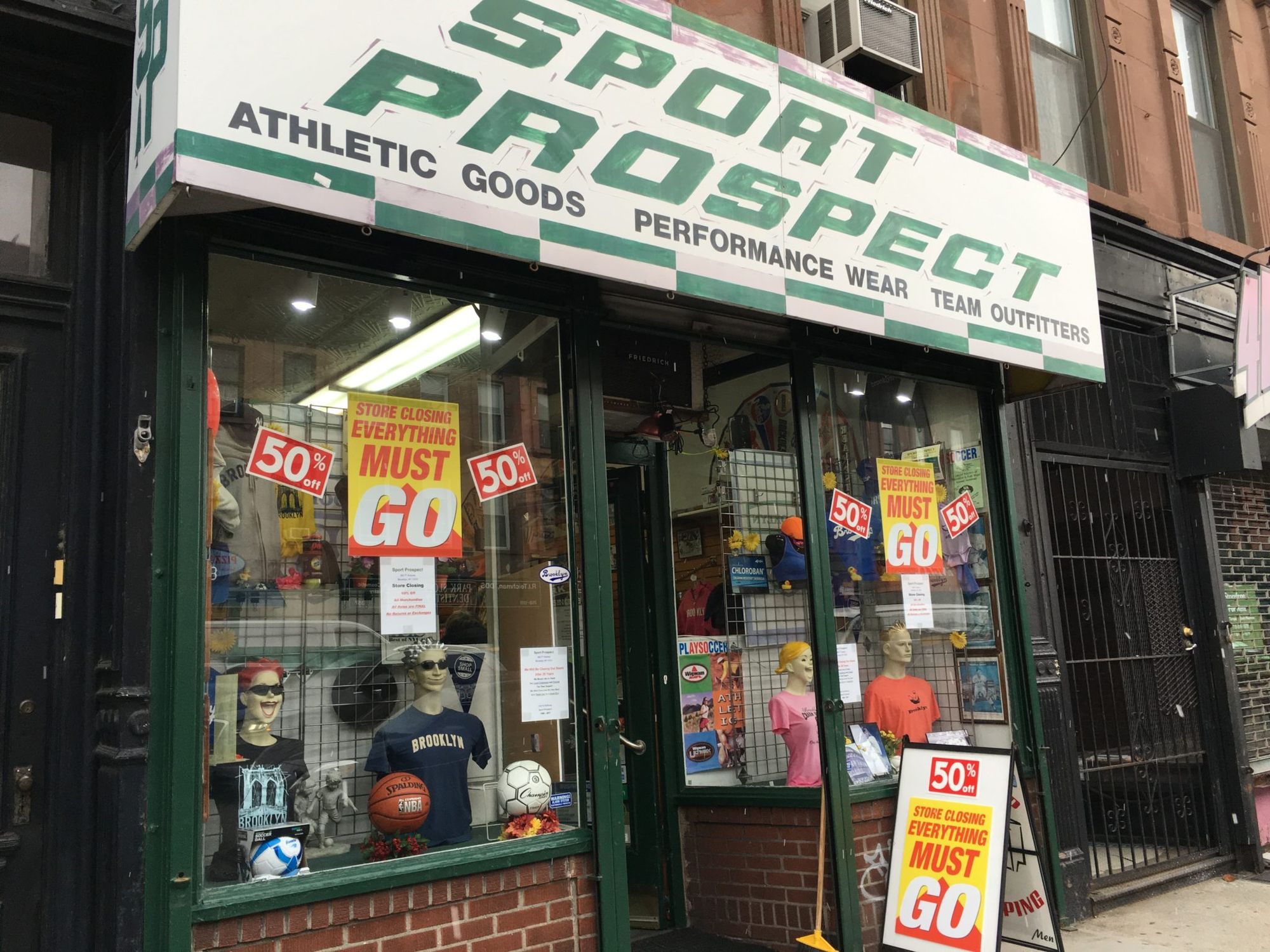 Farewell To Sport Prospect, Park Slope’s Little League Supplier For 29 Years
