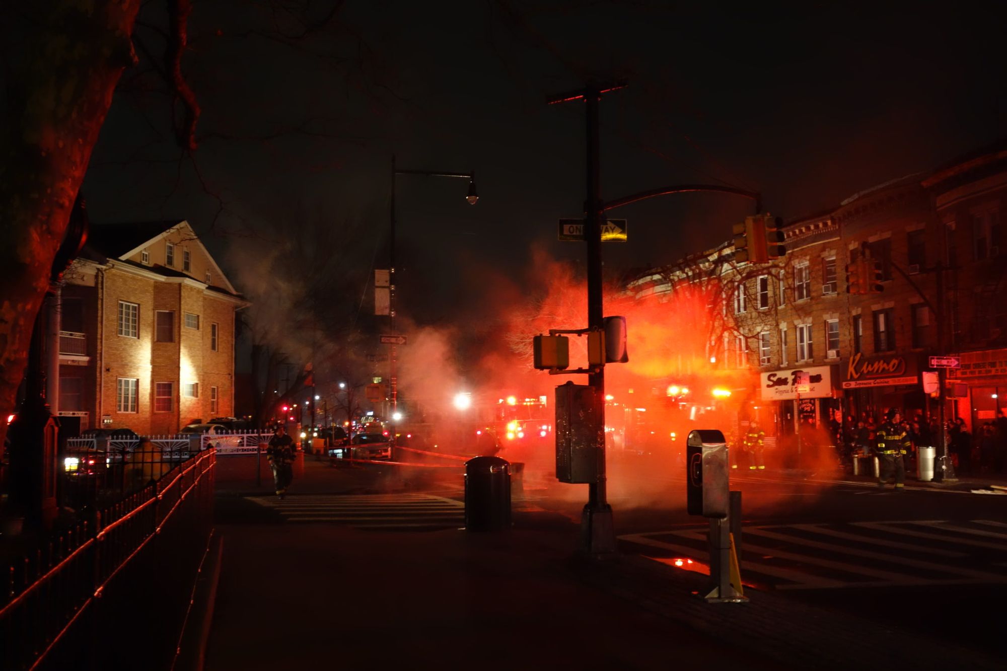 [Updated] Electrical Fire Rips Through Cortelyou Road Near Q Station
