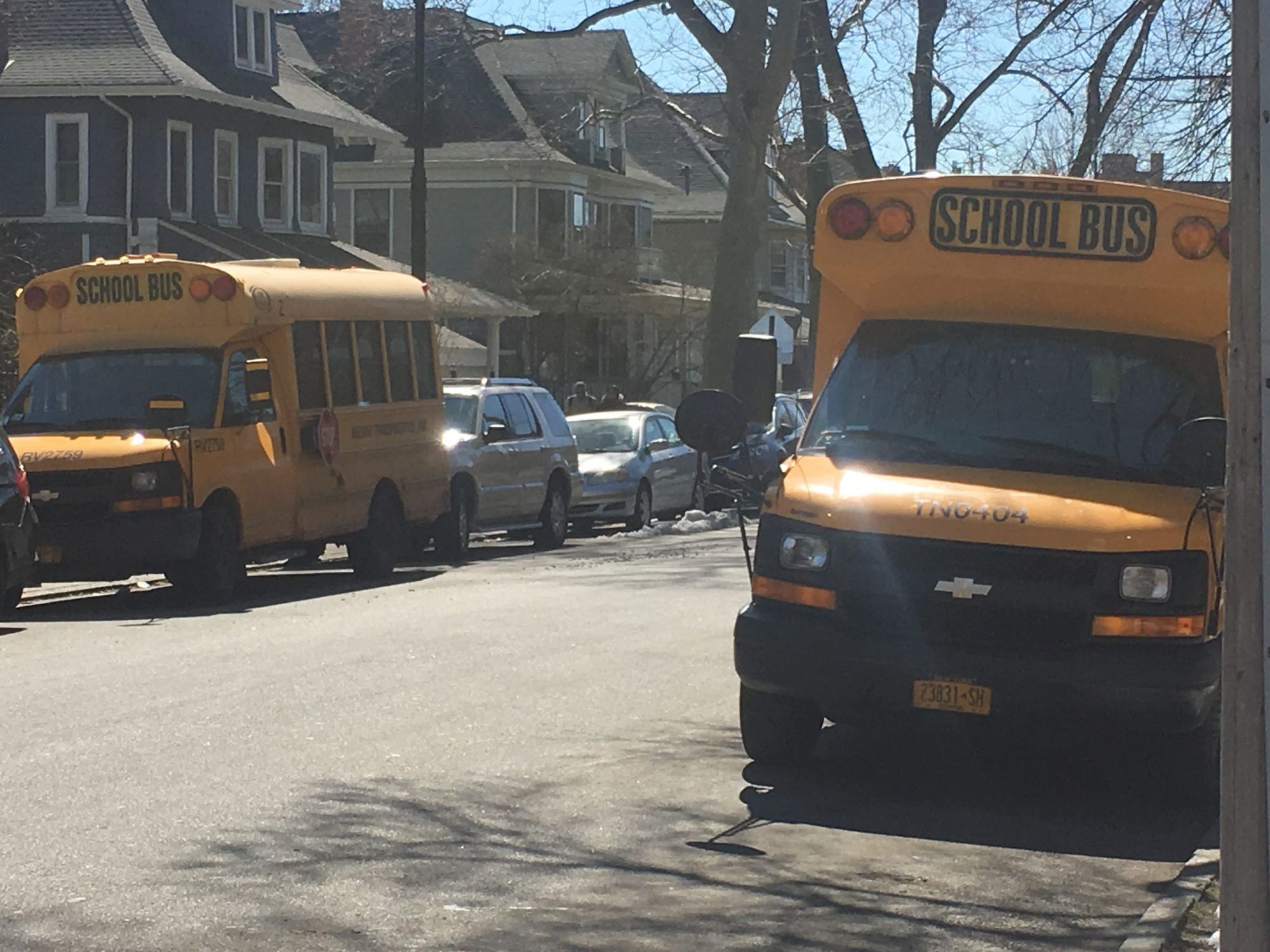 Parking Wars: Can School Buses Park On Your Block Overnight?