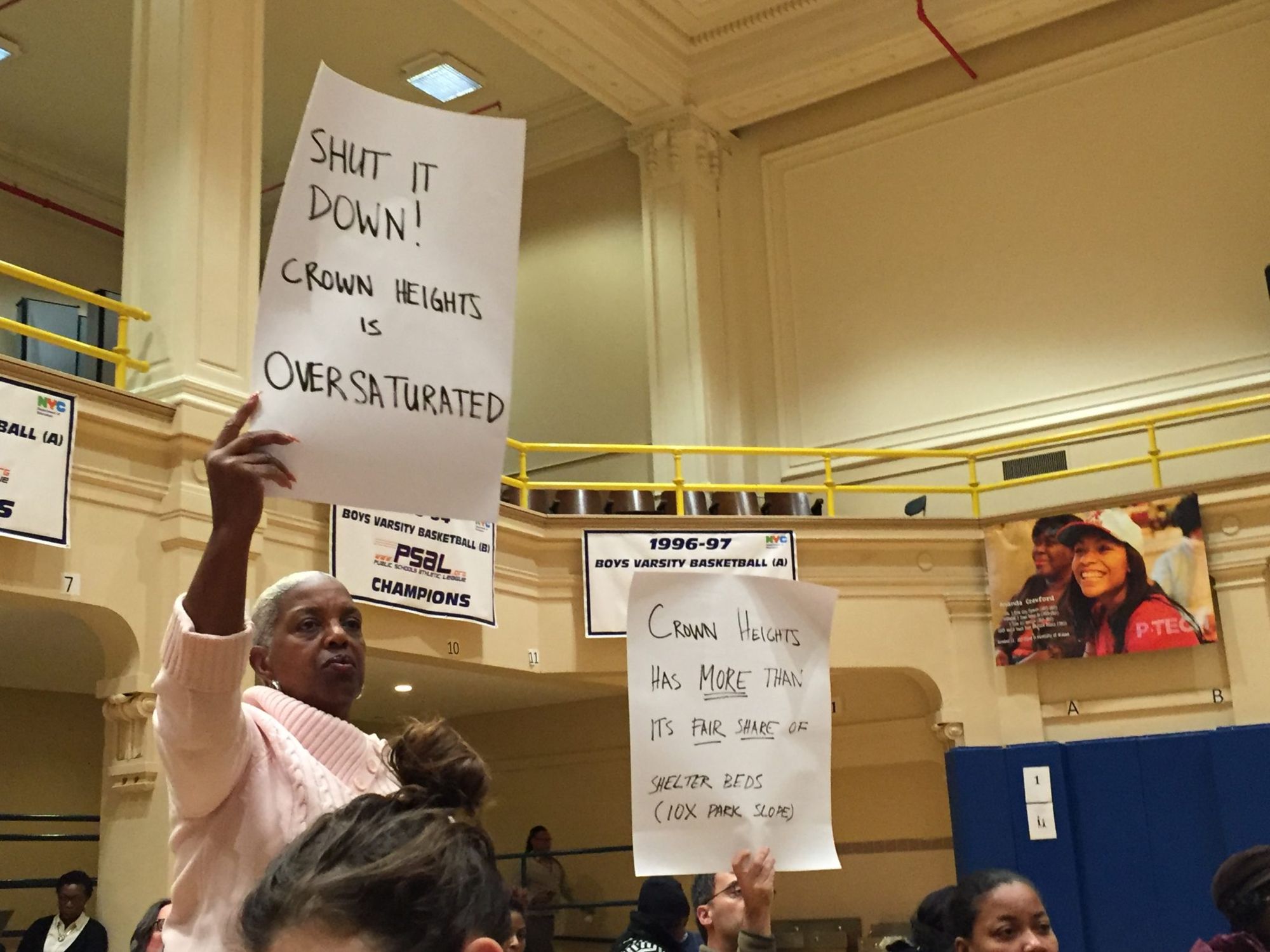 “Answer The Question!” Locals Demand Info At Second Bergen Street Shelter Meeting
