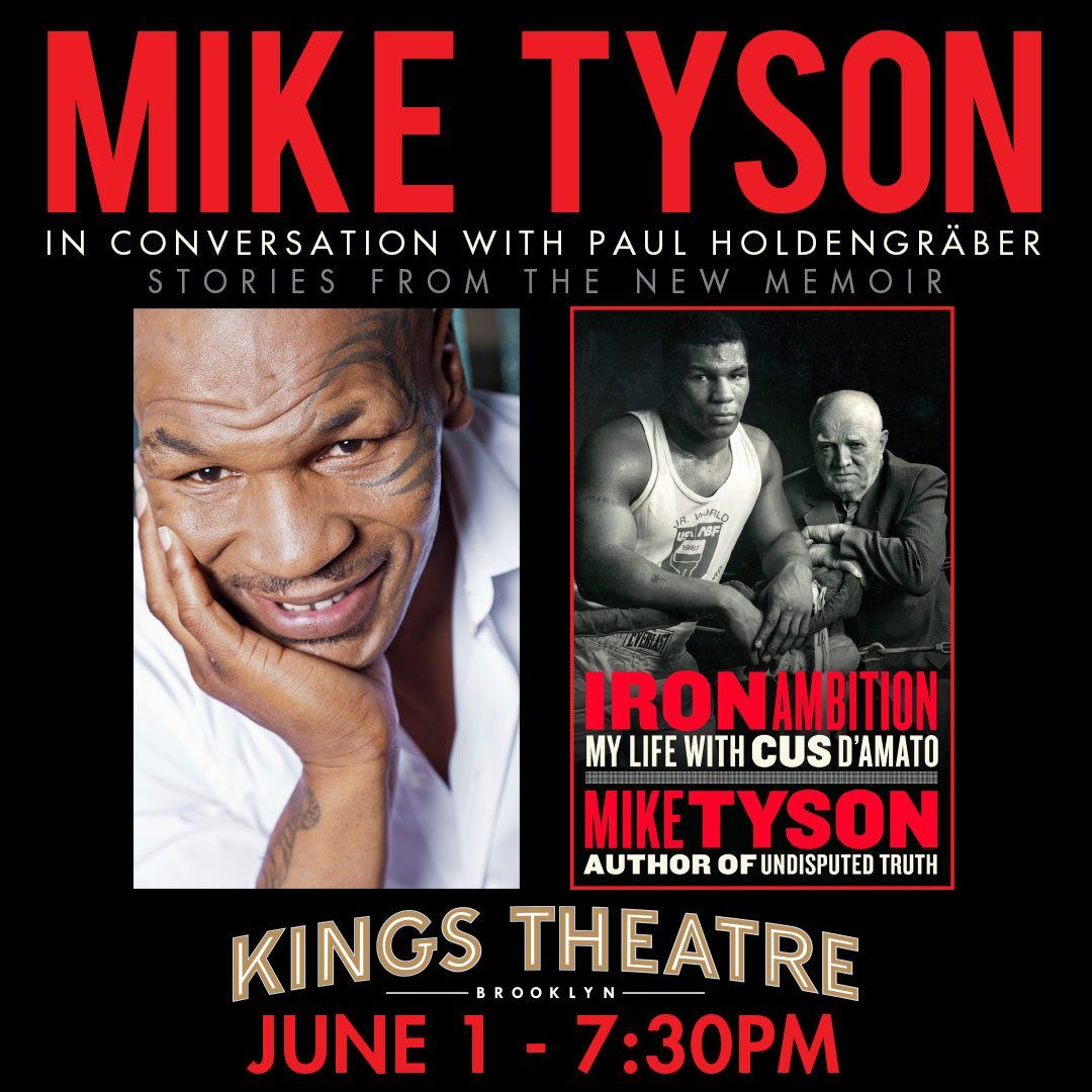 Enter to win (1) pair of tickets to Mike Tyson in Conversation