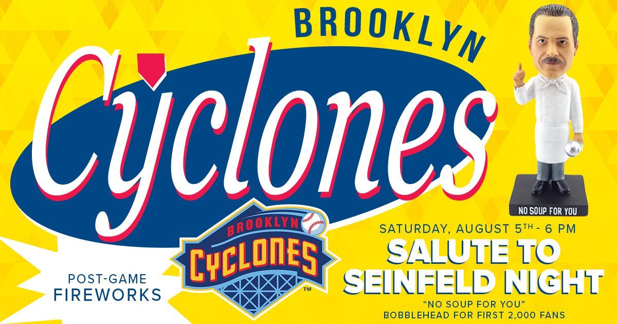 Cyclones Salute to Seinfeld Night! Bklyner