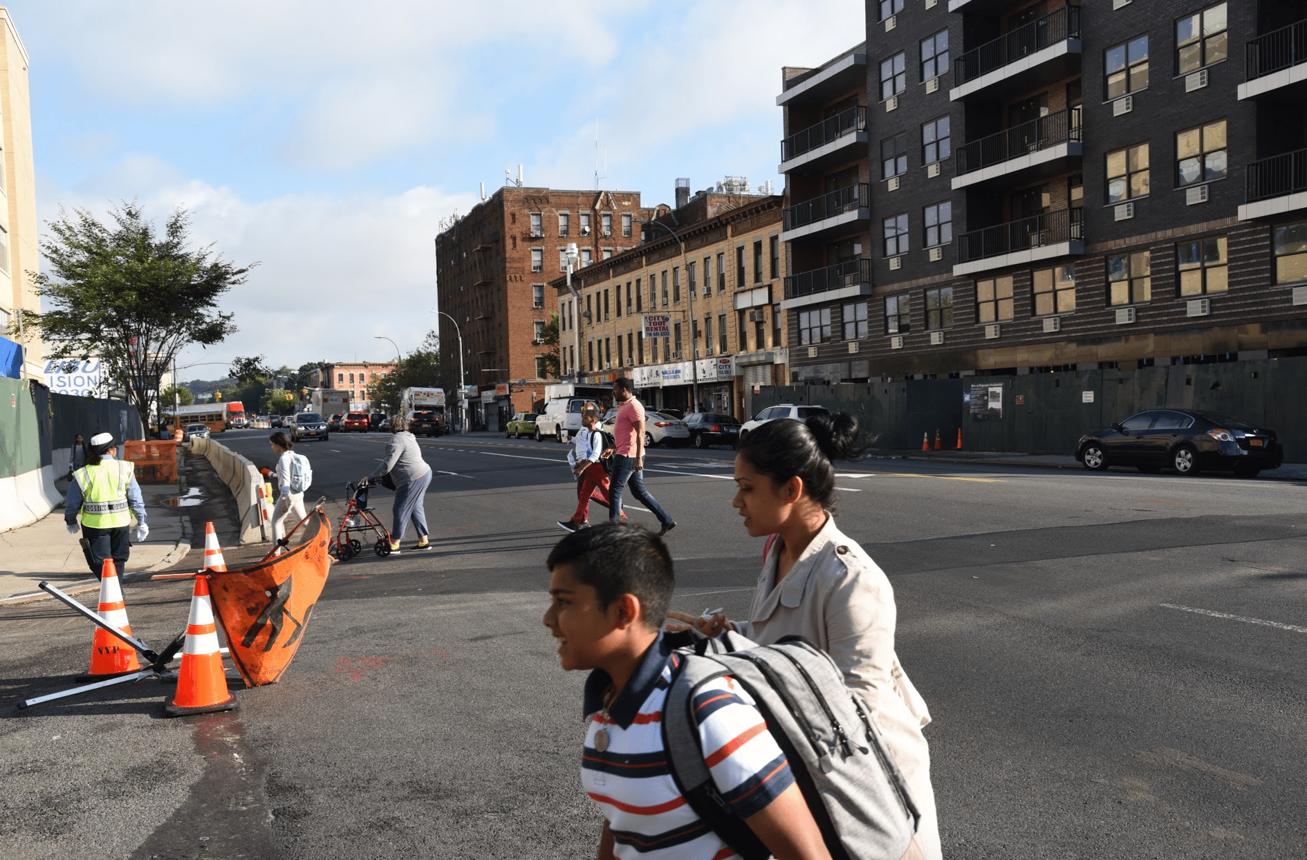 Danger And Chaos, As A New School Opens In Brooklyn (Updated)