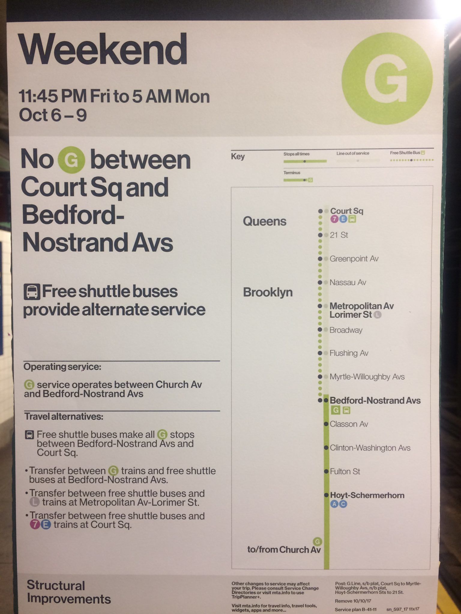MTA Rolls Out Redesigned “Planned Work” Posters