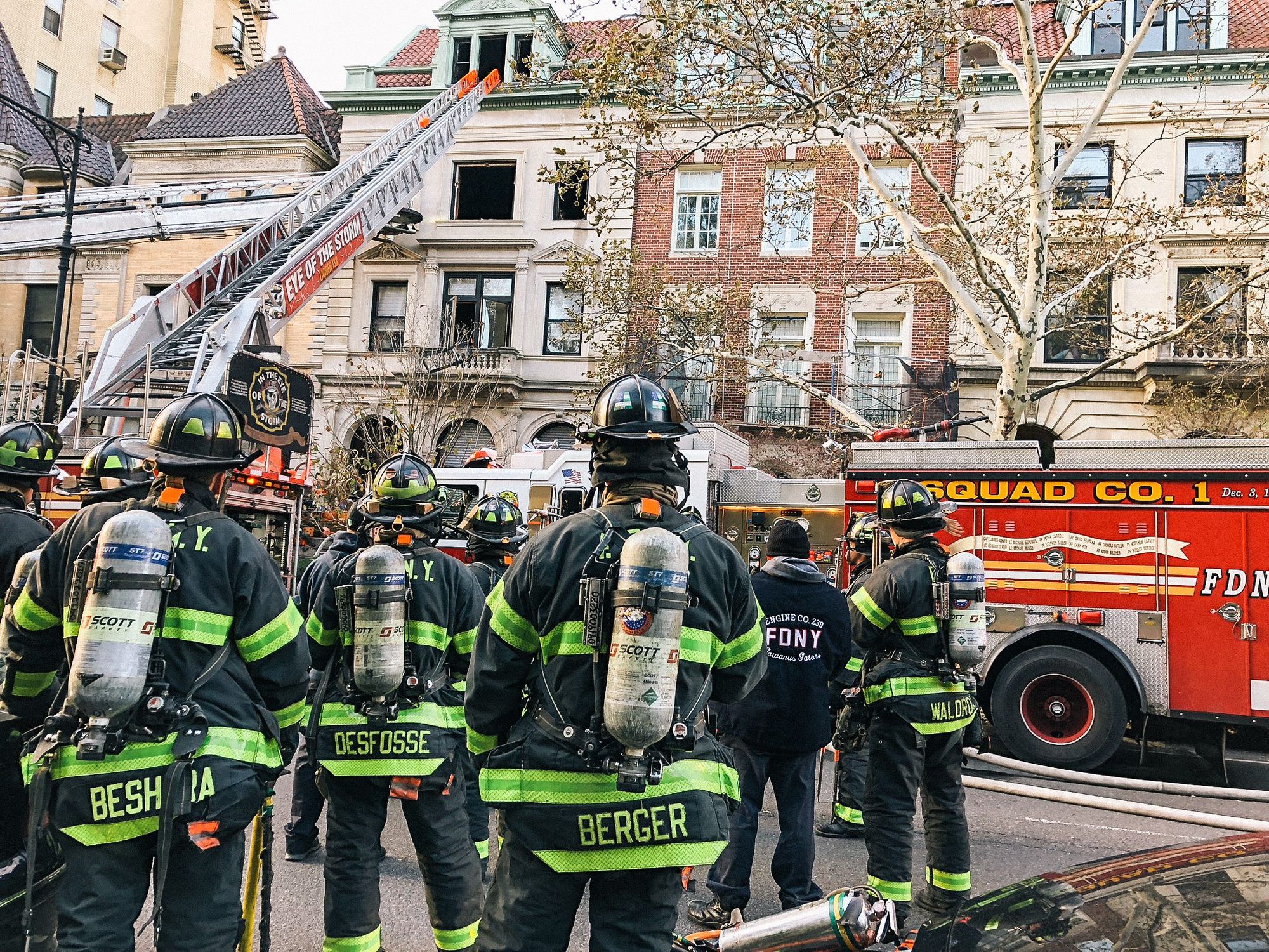 FDNY Respond To Fire At Prospect Park West Home Saturday Afternoon [PHOTOS]