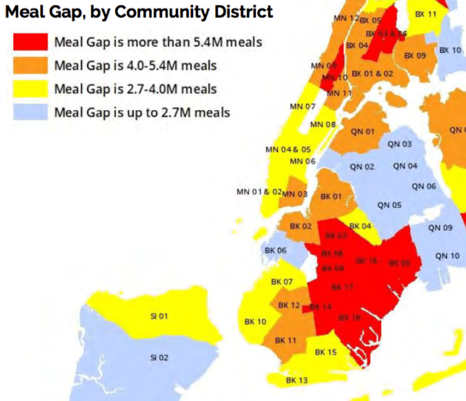 Food Insecurity Highest in Brooklyn, Food Bank Report Finds